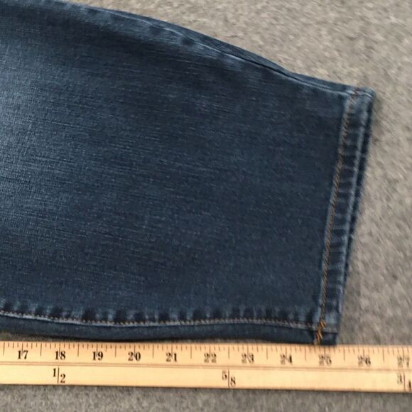 Torrid Premium Women's Plus Size 26 Jeans Blue Skinny Cropped Stretch Denim - Picture 13 of 14